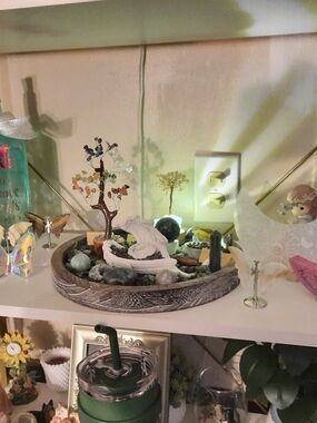 Crystal and Angel Memorial For Mom!